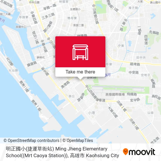 明正國小(捷運草衙站) Ming Jheng Elementary School((Mrt Caoya Station))地圖