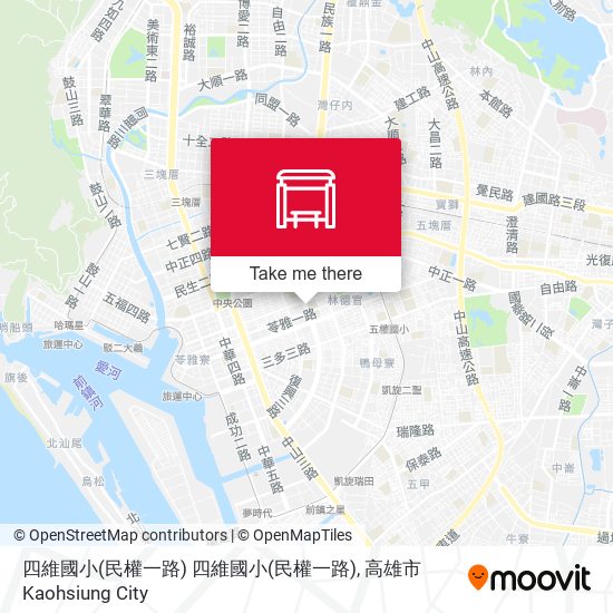 四維國小(民權一路) 四維國小(民權一路) map