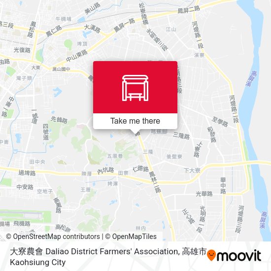 大寮農會 Daliao District Farmers' Association地圖