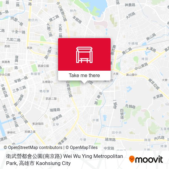 衛武營都會公園(南京路) 衛武營都會公園(南京路) map