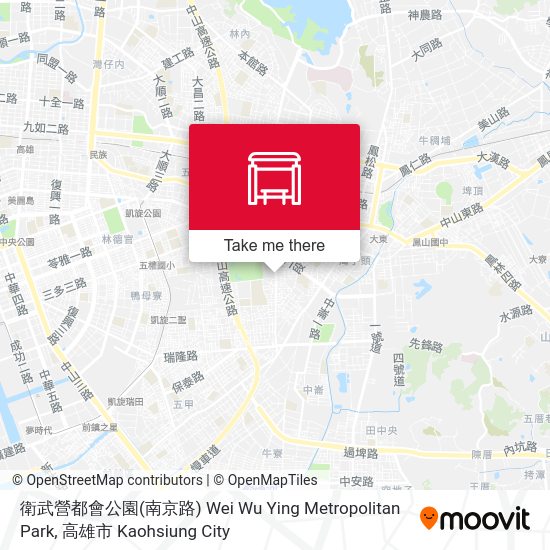 衛武營都會公園(南京路) 衛武營都會公園(南京路) map