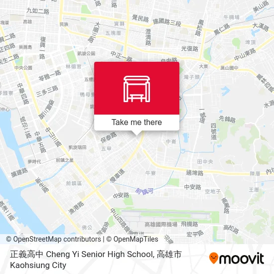正義高中 Cheng Yi Senior High School地圖