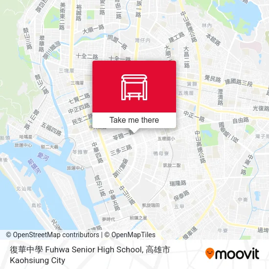 復華中學 Fuhwa Senior High School地圖