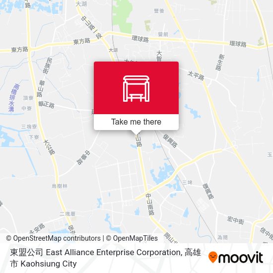 東盟公司 East Alliance Enterprise Corporation地圖