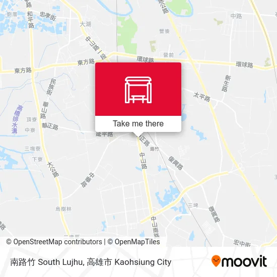 南路竹 South Lujhu地圖