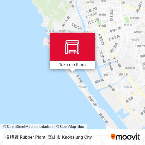 橡膠廠 Rubber Plant地圖