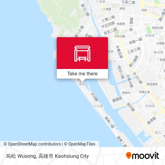 烏松 Wusong地圖