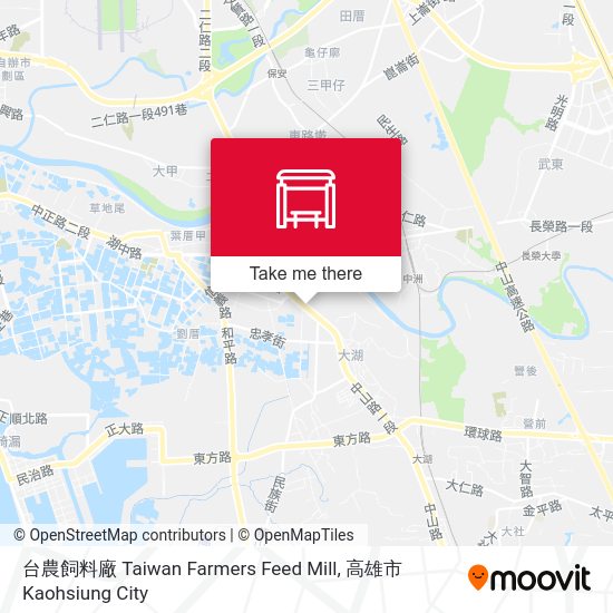 台農飼料廠 Taiwan Farmers Feed Mill地圖
