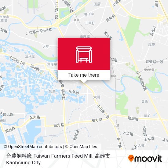 台農飼料廠 Taiwan Farmers Feed Mill map