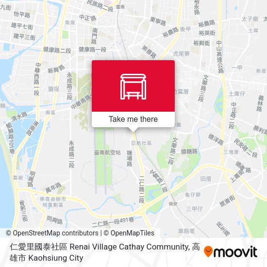 仁愛里國泰社區 Renai Village Cathay Community地圖
