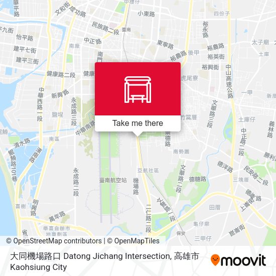 大同機場路口 Datong Jichang Intersection map