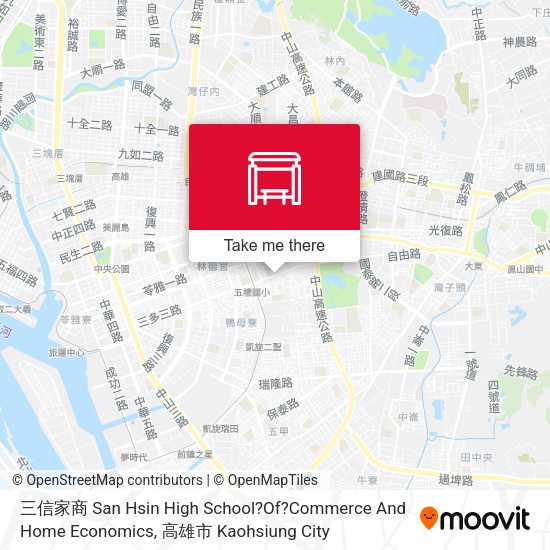 三信家商 San Hsin High School?Of?Commerce And Home Economics map