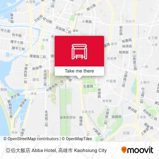 亞伯大飯店 Abba Hotel map