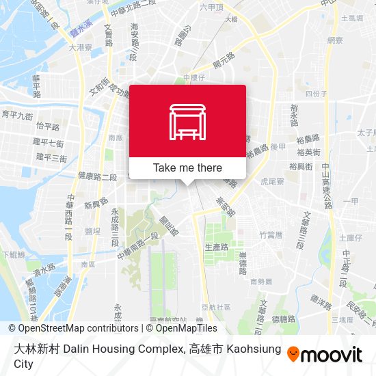 大林新村 Dalin Housing Complex map