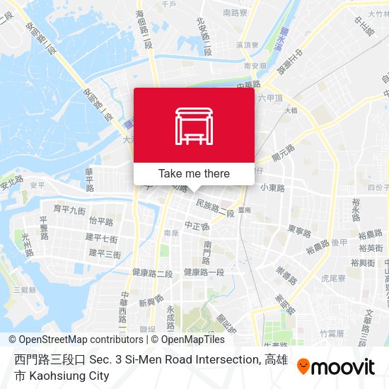 西門路三段口 Sec. 3 Si-Men Road Intersection地圖