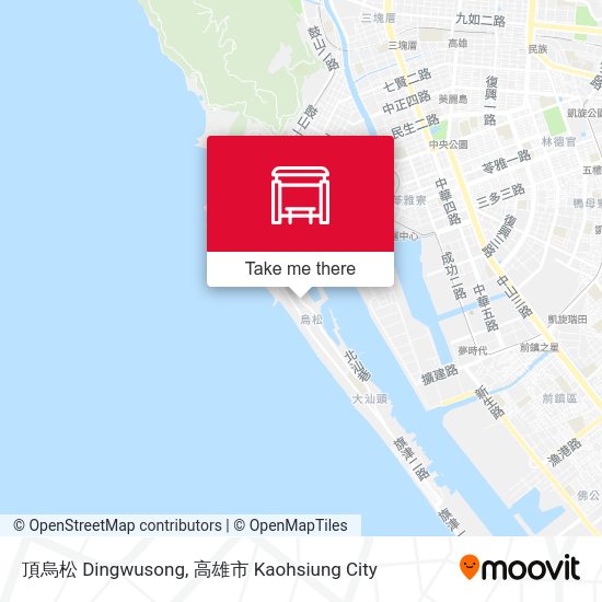 頂烏松 Dingwusong map
