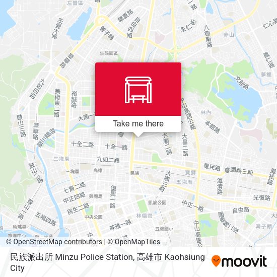 民族派出所 Minzu Police Station地圖