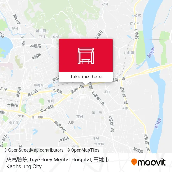 慈惠醫院 Tsyr-Huey Mental Hospital map