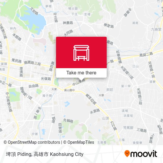 埤頂 Piding map