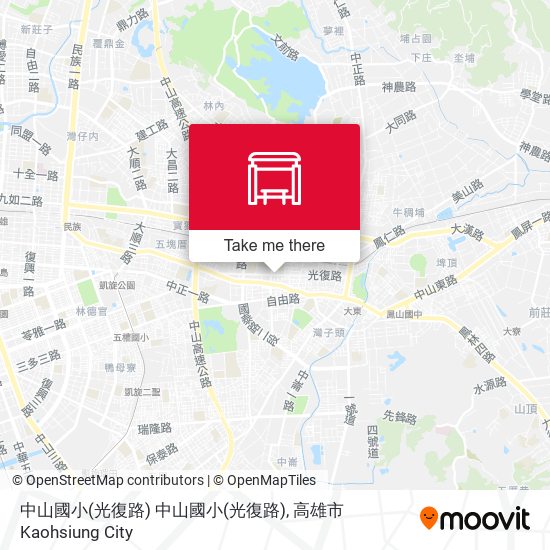 中山國小(光復路) 中山國小(光復路)地圖