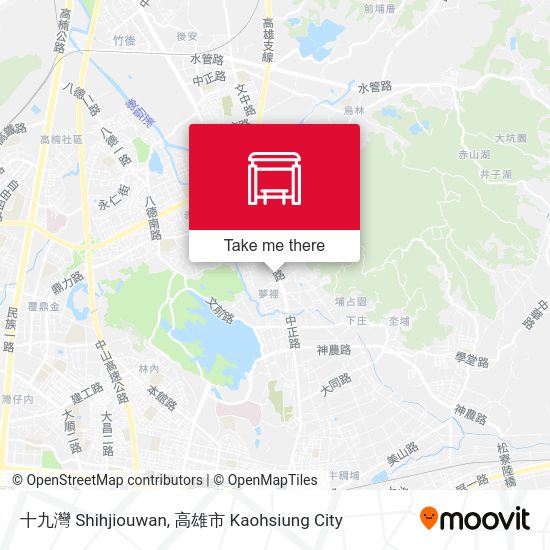 十九灣 Shihjiouwan map