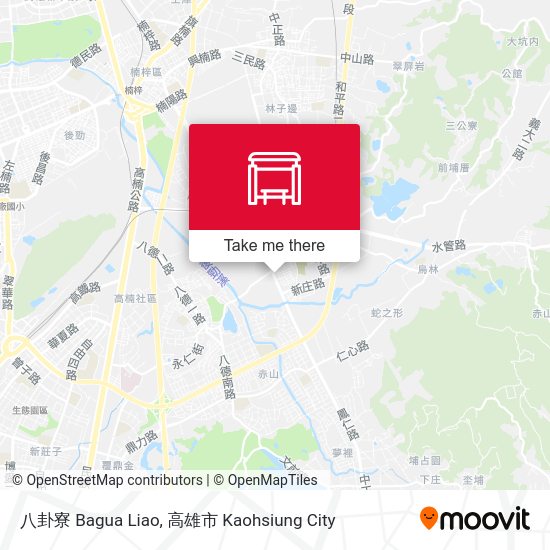 八卦寮 Bagua Liao map