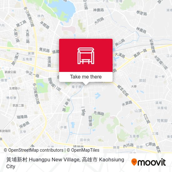 黃埔新村 Huangpu New Village map