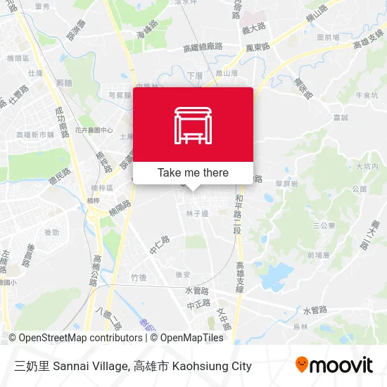 三奶里 Sannai Village地圖