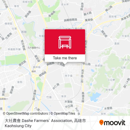 大社農會 Dashe Farmers` Association地圖