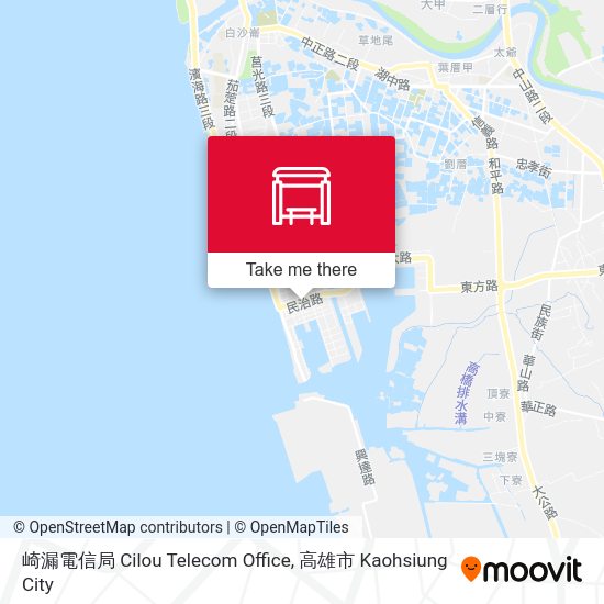崎漏電信局 Cilou Telecom Office地圖