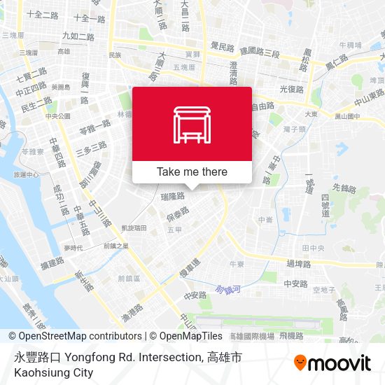 永豐路口 Yongfong Rd. Intersection map