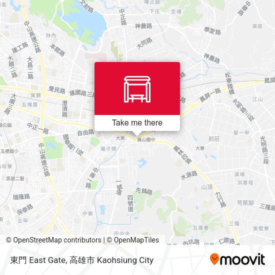 東門 East Gate地圖