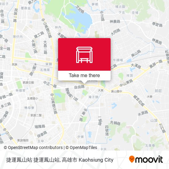 捷運鳳山站 捷運鳳山站 map