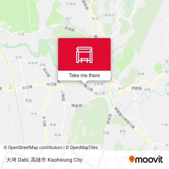 大埤 Dabi map