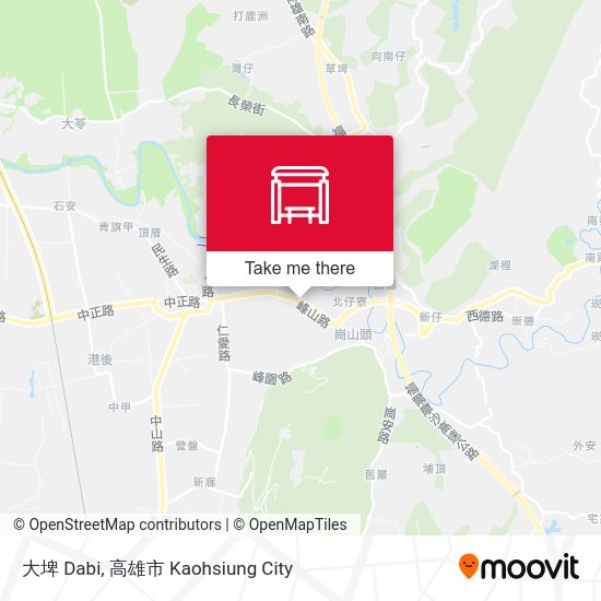 大埤 Dabi map