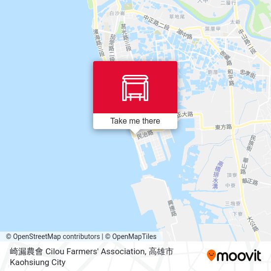 崎漏農會 Cilou Farmers' Association地圖