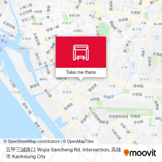 五甲三誠路口 Wujia Sancheng Rd. Intersection地圖