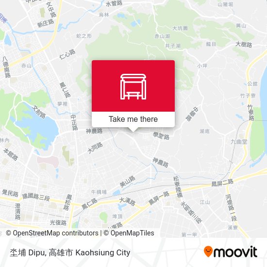坔埔 Dipu map