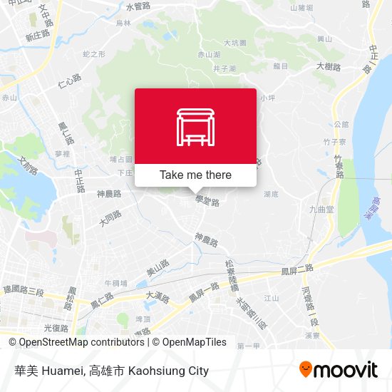 華美 Huamei map