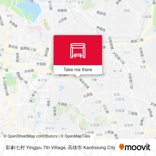 影劇七村 Yingjyu 7th Village地圖