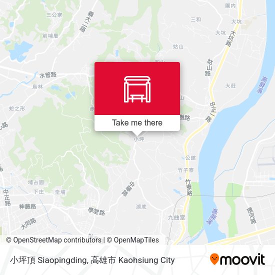 小坪頂 Siaopingding map