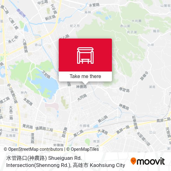 水管路口(神農路) Shueiguan Rd. Intersection(Shennong Rd.)地圖