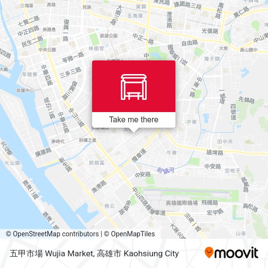 五甲市場 Wujia Market地圖