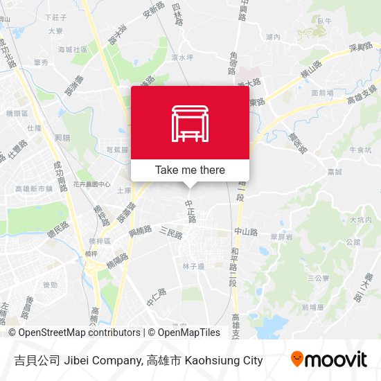 吉貝公司 Jibei Company map