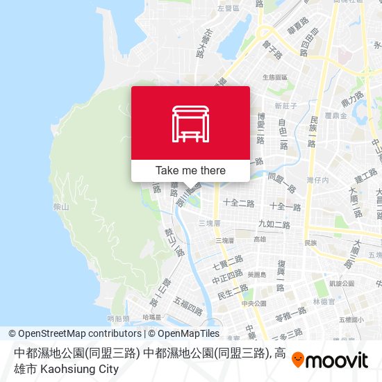 中都濕地公園(同盟三路) 中都濕地公園(同盟三路) map