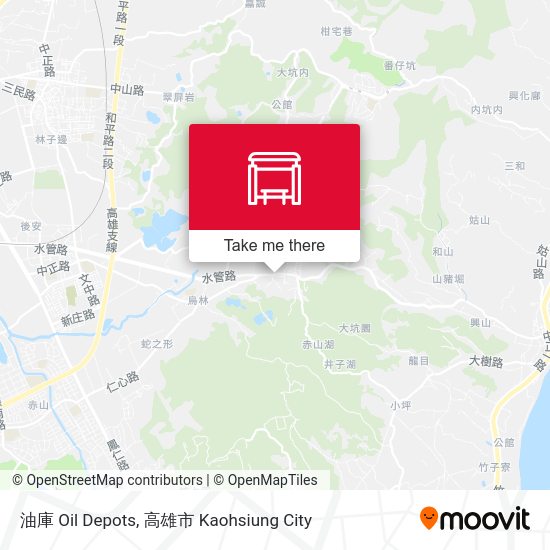 油庫 Oil Depots地圖