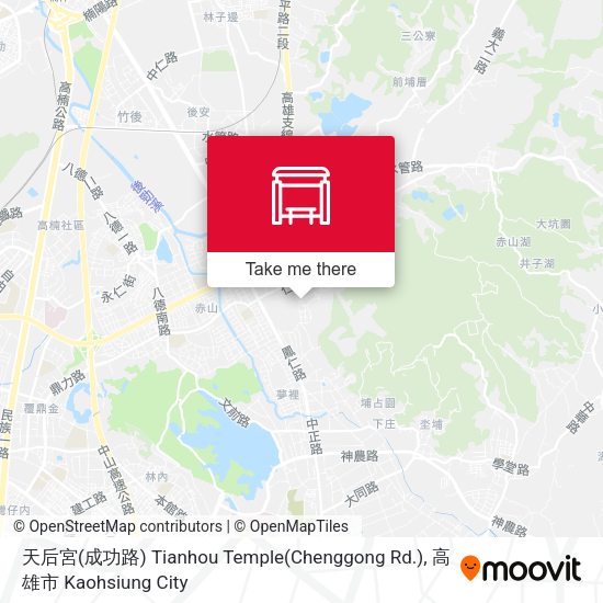 天后宮(成功路) Tianhou Temple(Chenggong Rd.) map