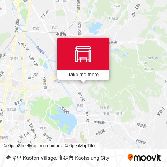 考潭里 Kaotan Village地圖