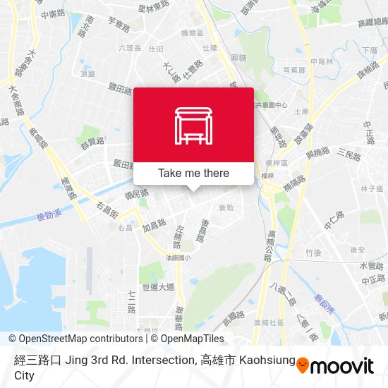 經三路口 Jing 3rd Rd. Intersection地圖