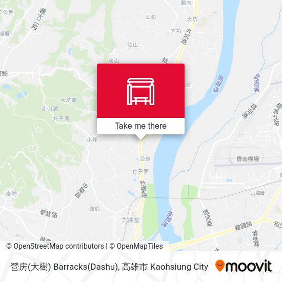 營房(大樹) Barracks(Dashu) map